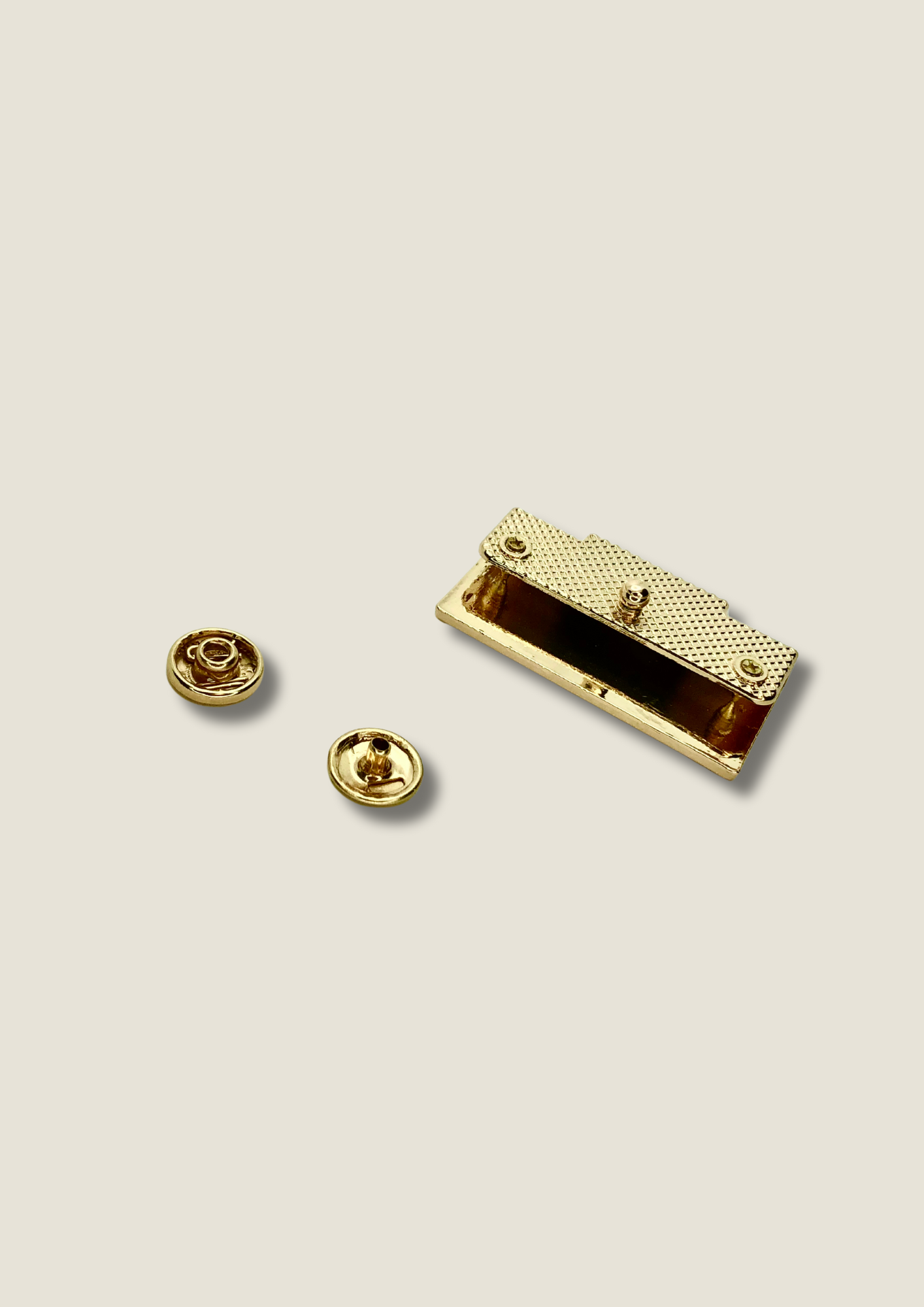 Button clasp with flap panel Claps Malusha Shop.