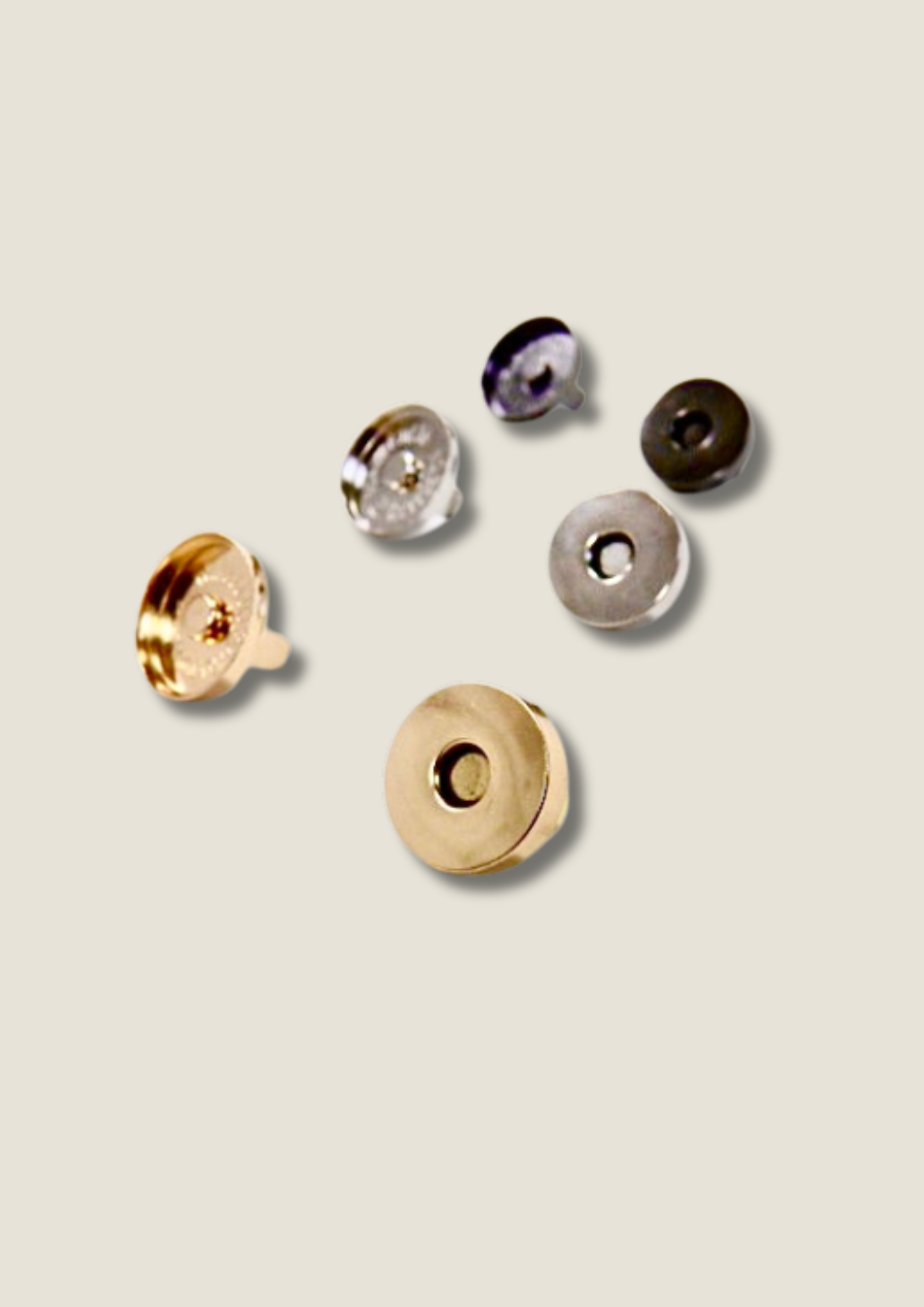 Magnetic bag clasp with circle holder Claps Malusha Shop.