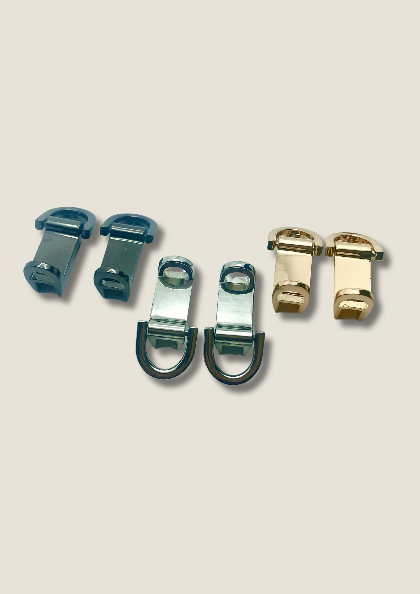 Top mount connector for bag strap with 2 D-rings (pair) Connector Malusha Shop.