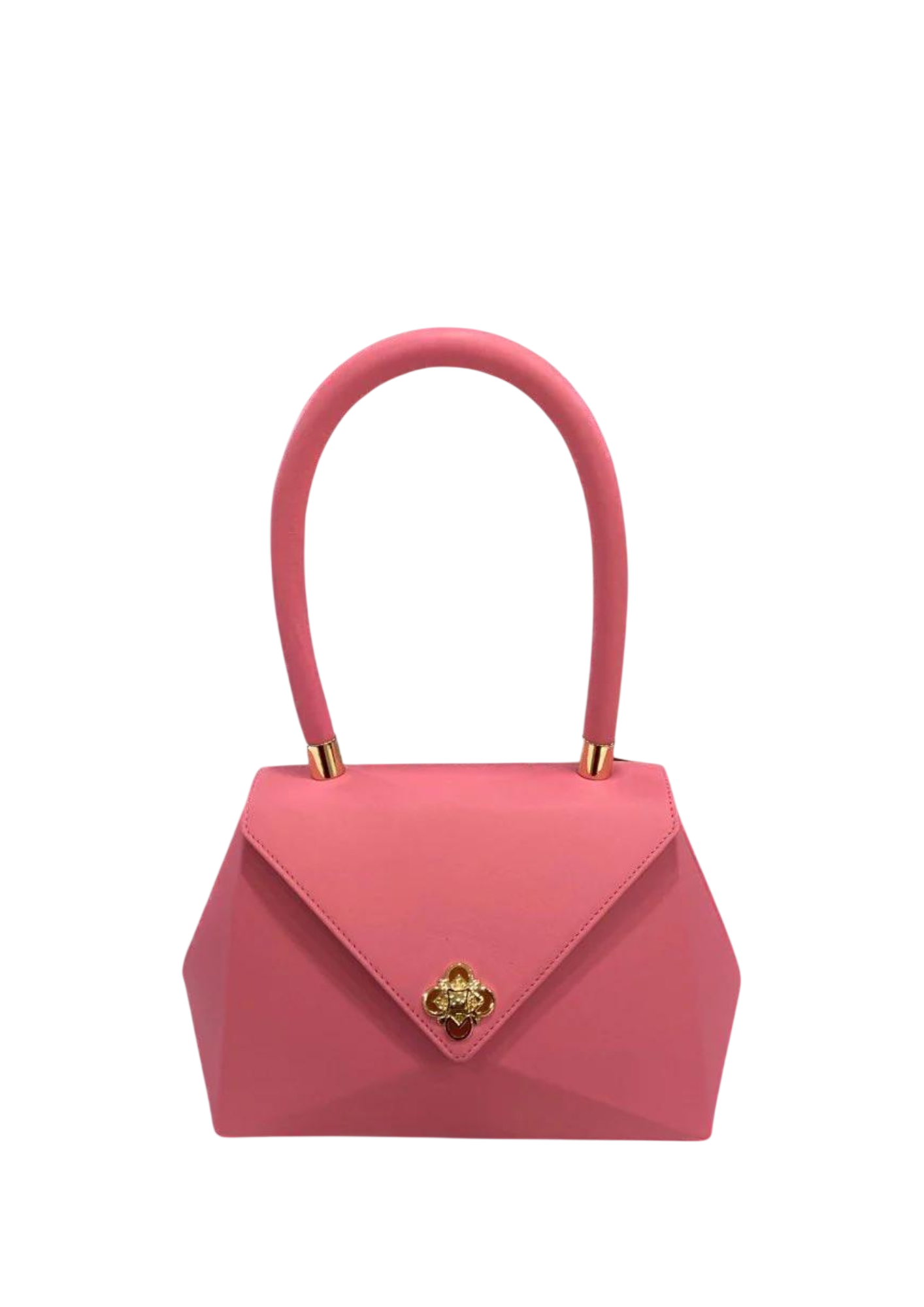 Geometric top handle bag Bag Malusha Shop.