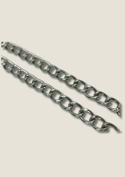 Polished wallet chain