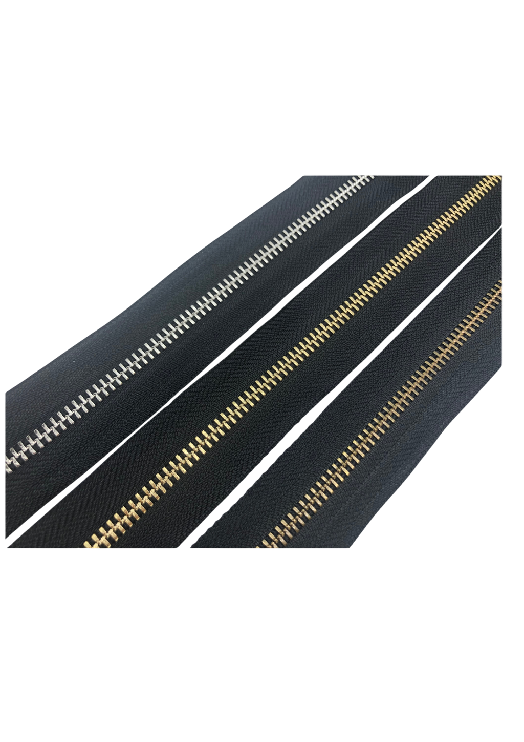Zipper black Zippers Malusha Shop.