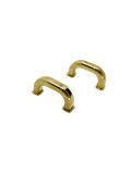 Arch bridge bag strap connector, screw back, with base, rectangular (pair) Arches Malusha Shop.