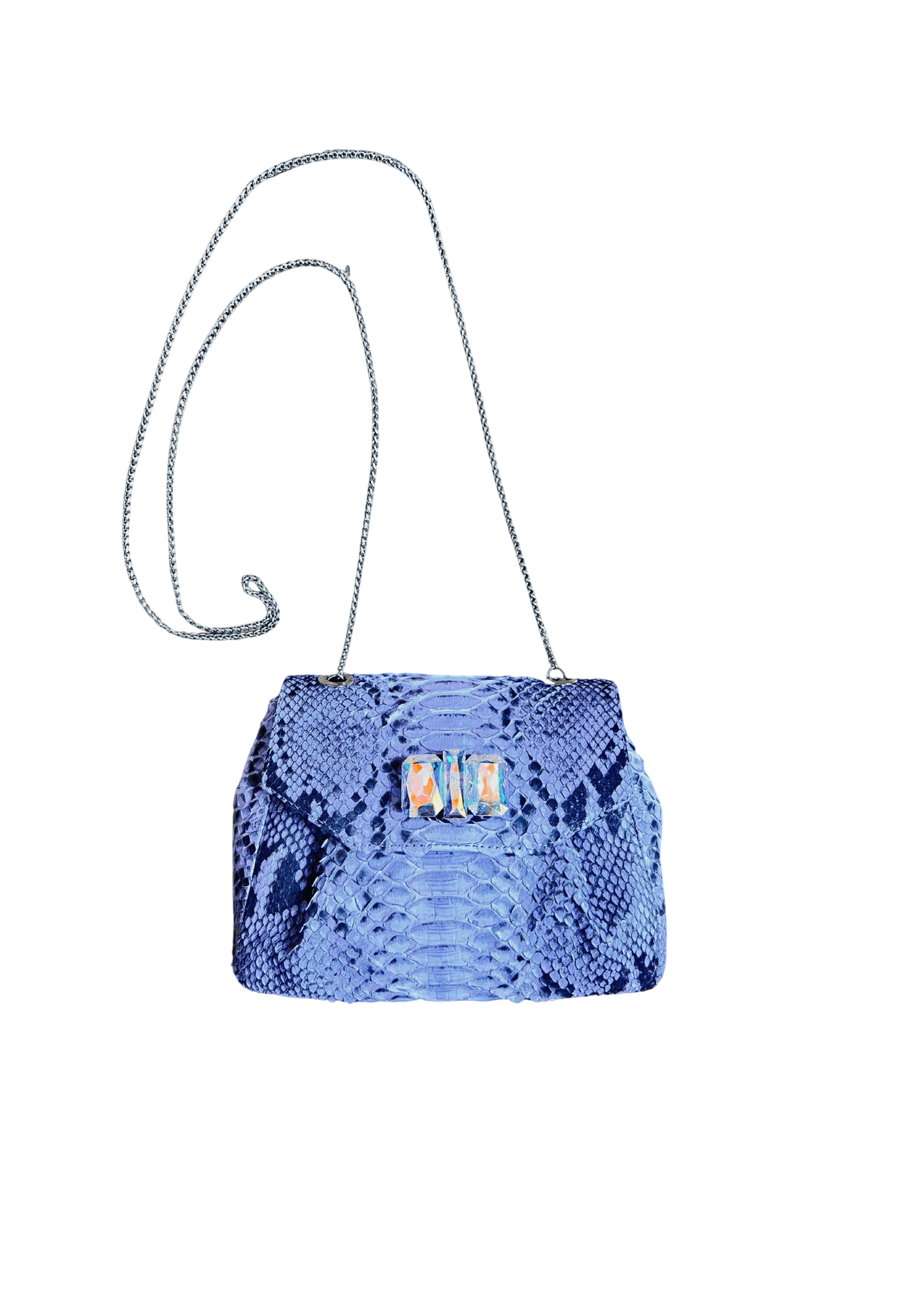 Luxury python evening bag