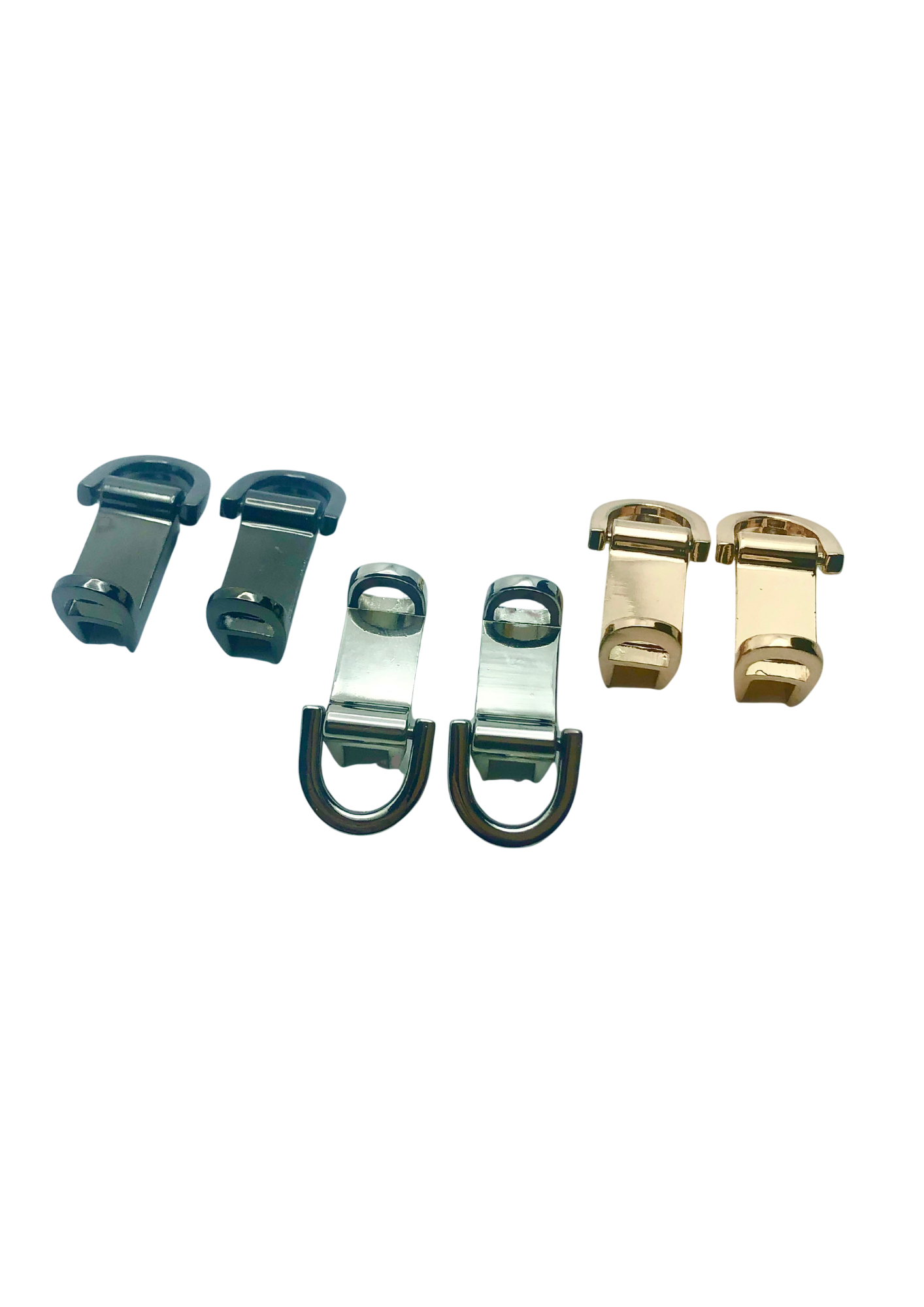 Top mount connector for bag strap with 2 D-rings (pair) Connector Malusha Shop.