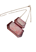 Luxe Gemini Bag Set - Premium Python Leather Collection