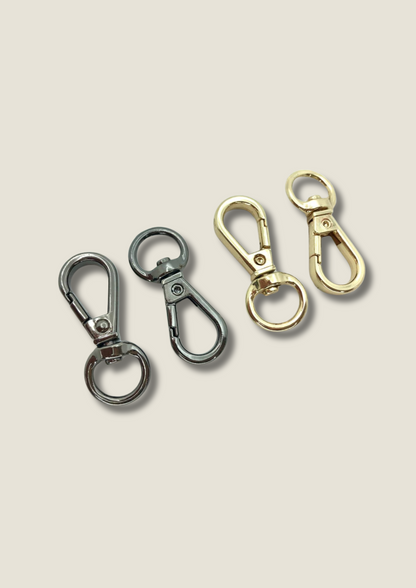 Swivel snap hook/chain connector (pair)