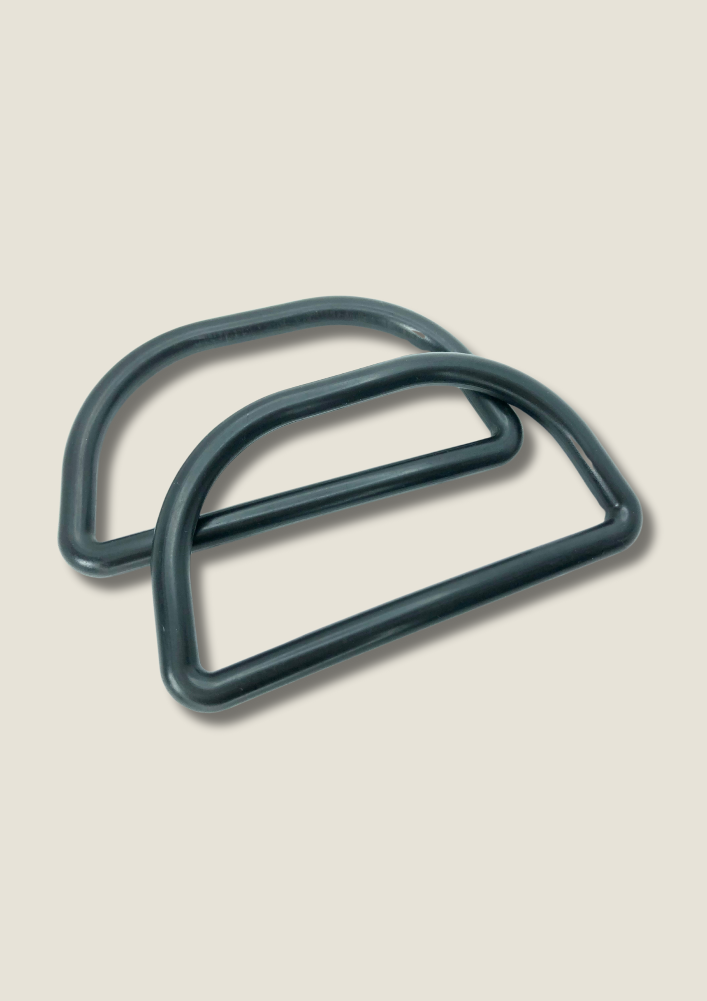 D-shaped bag handle for bag making craft Bag handle Malusha Shop.