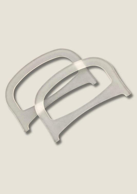 D-shaped bag handle for bag making craft