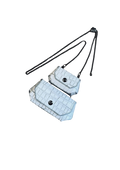 Chic Gemini Bag Set - Trendy Python Leather Duo