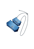 Classic Gemini Bag Set - Versatile Python Leather Duo