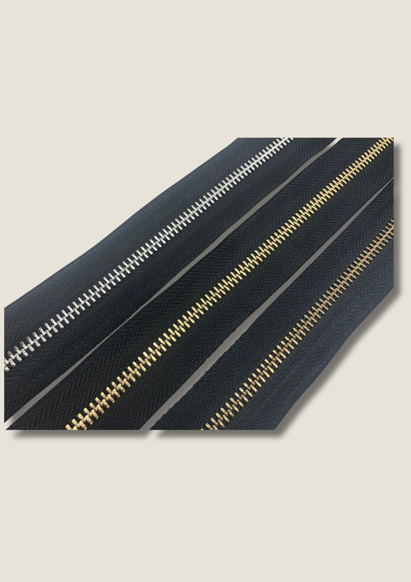 Zipper black Zippers Malusha Shop.