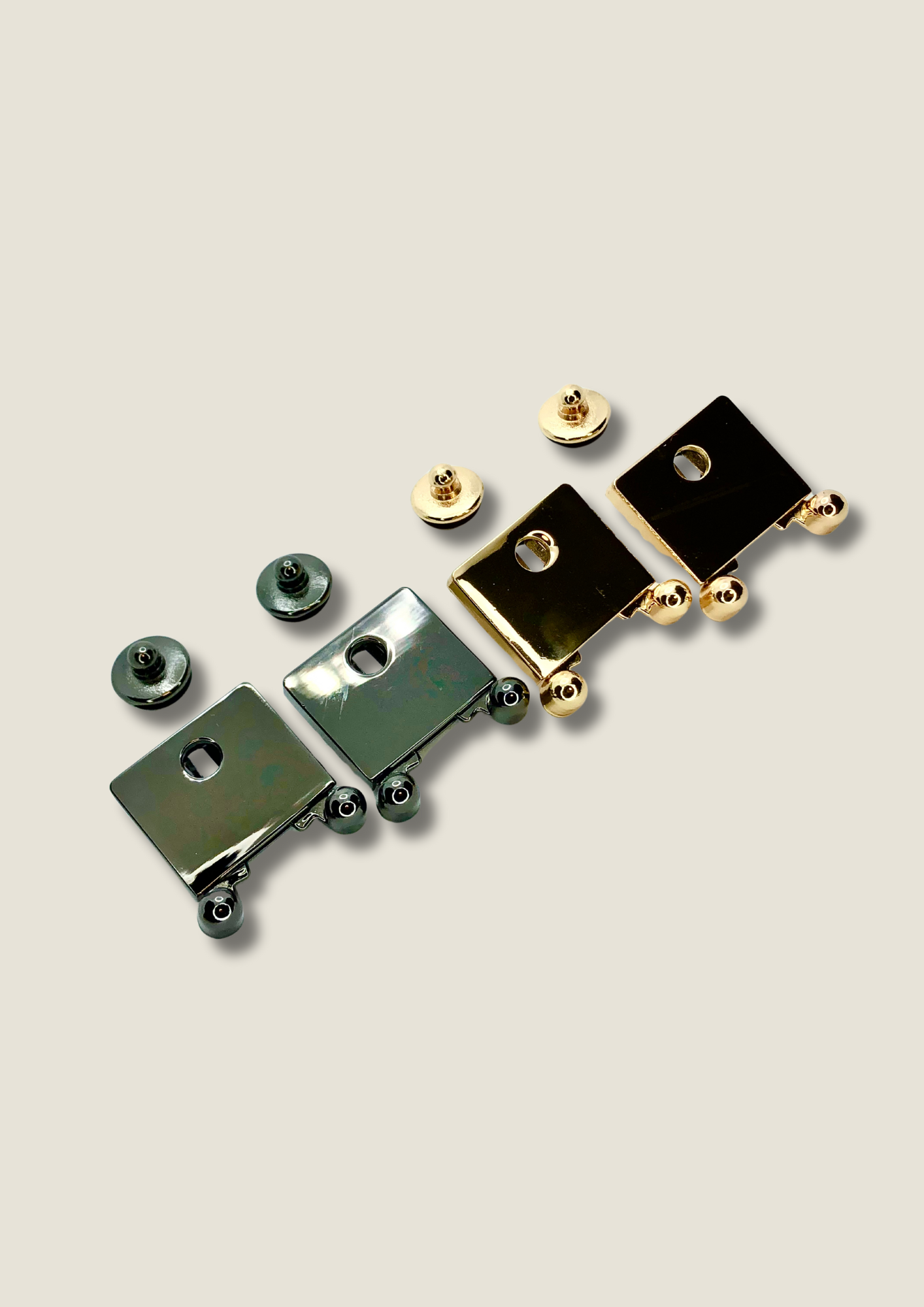 Hidden Marni style push lock bag clasp Claps Malusha Shop.