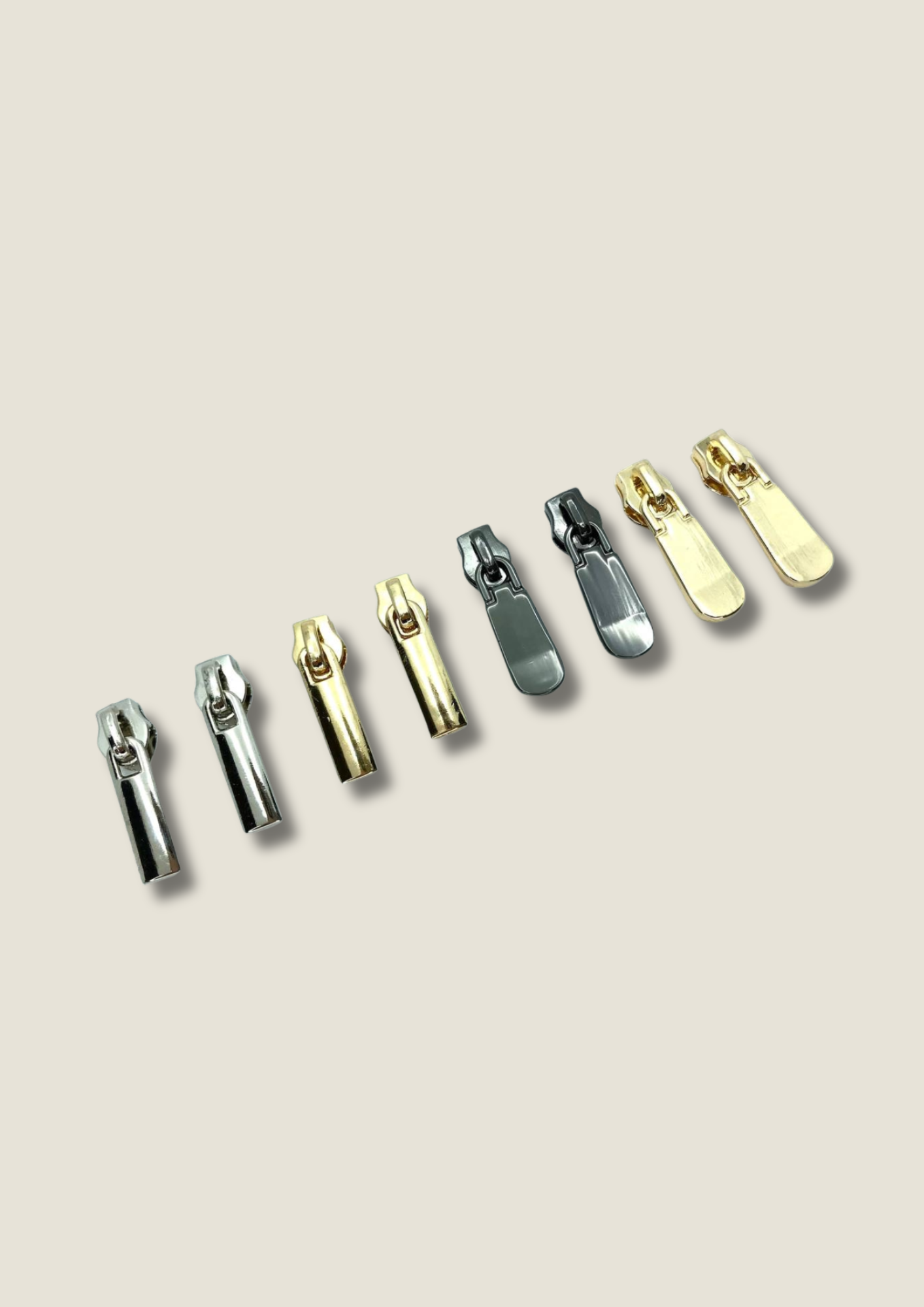 Slider with puller for zip Slider Malusha Shop.
