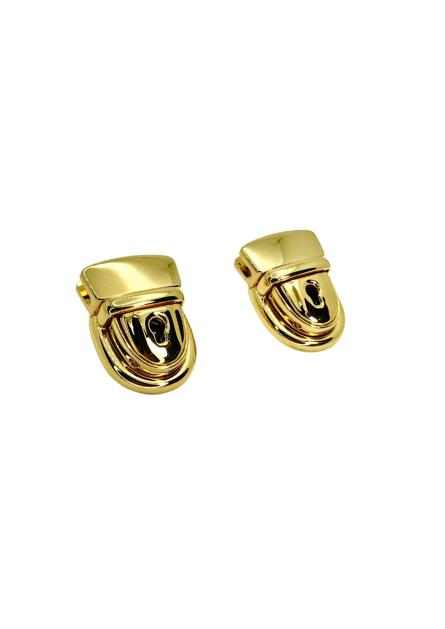 Tuck lock bag clasp with key Bag clasp Malusha Shop.