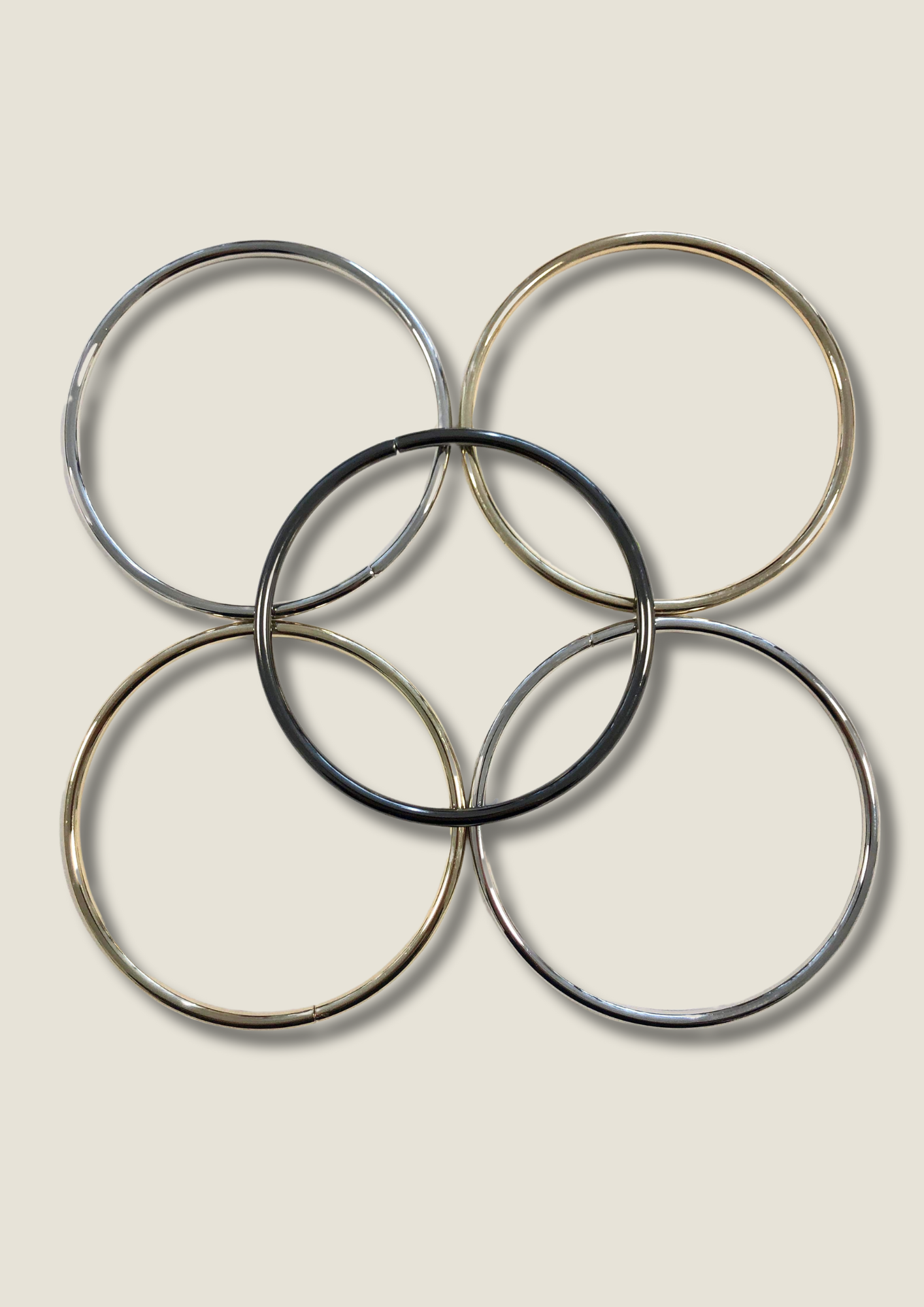 Round shaped metal purse handle replacement Bag handle Malusha Shop.