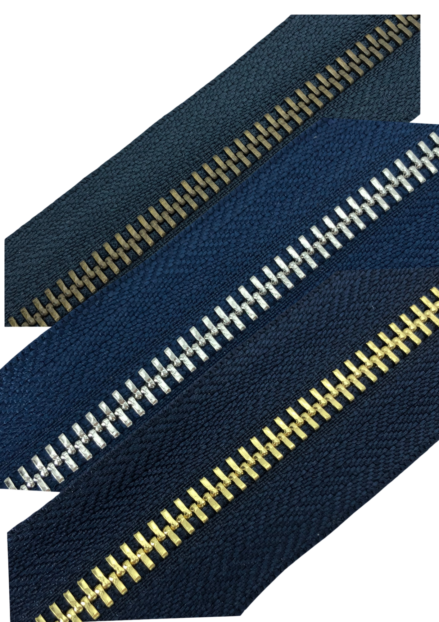 Dark navy zip Zippers Malusha Shop.