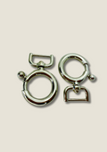Ring-shape swivel snap hook D&G style (pair) Swivel snap Malusha Shop.