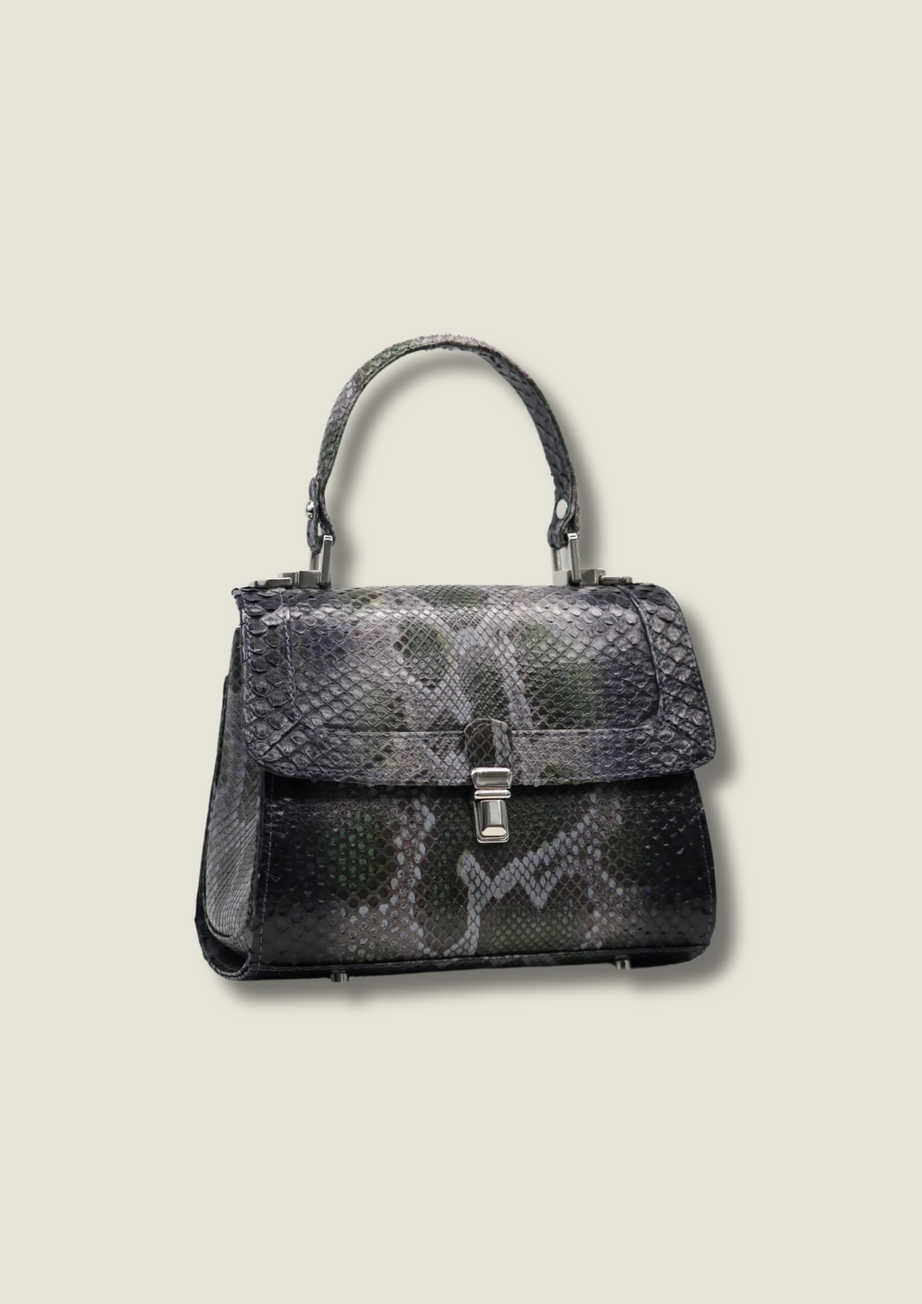 Natural python bag Luxury bag Malusha Shop.