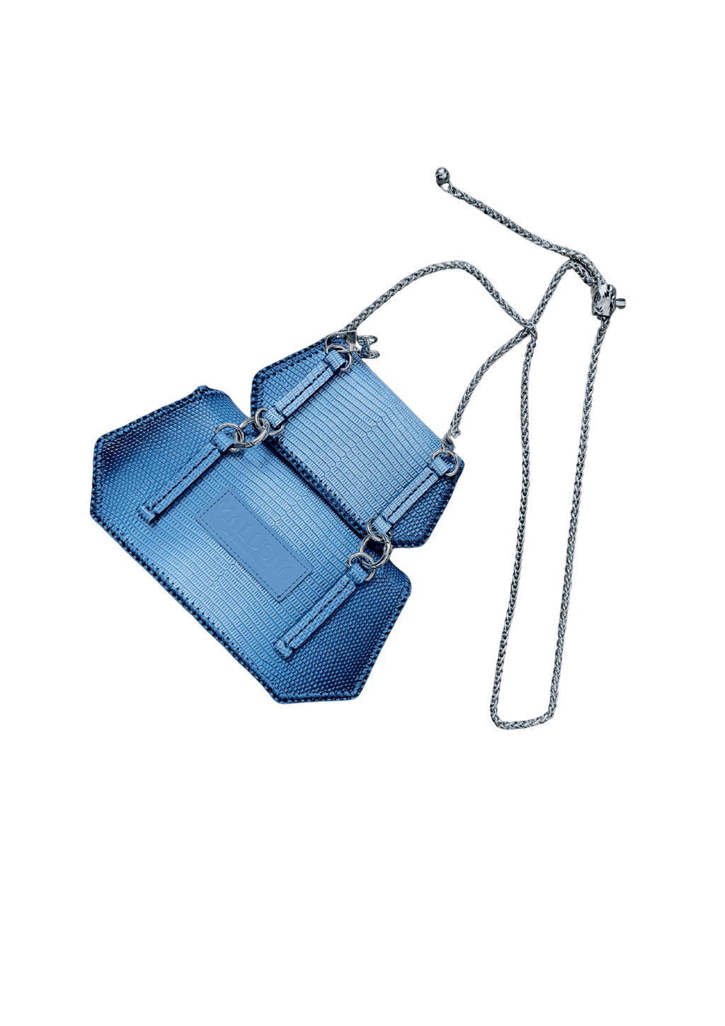 Classic Gemini Bag Set - Versatile Python Leather Duo