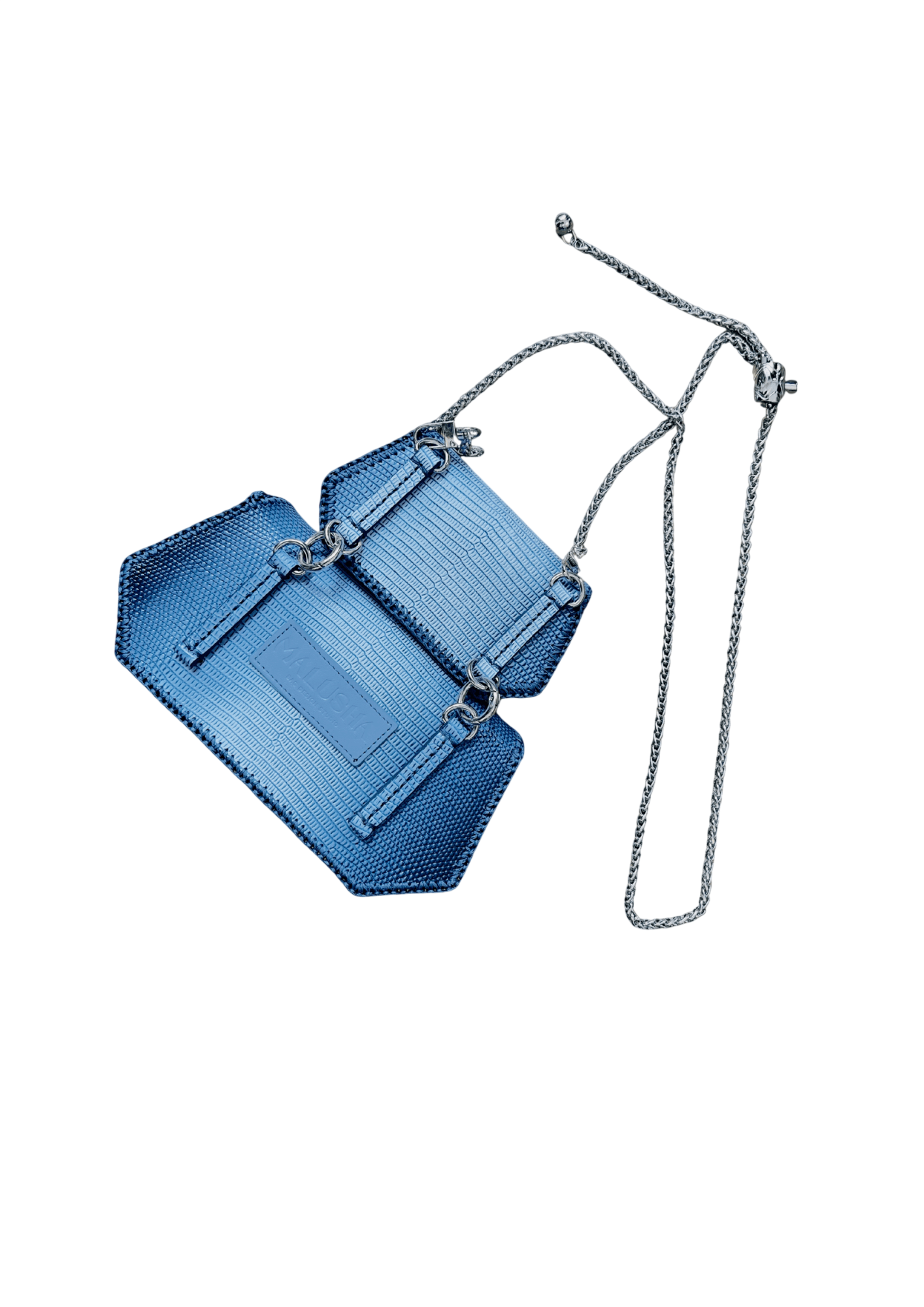 Classic Gemini Bag Set - Versatile Python Leather Duo