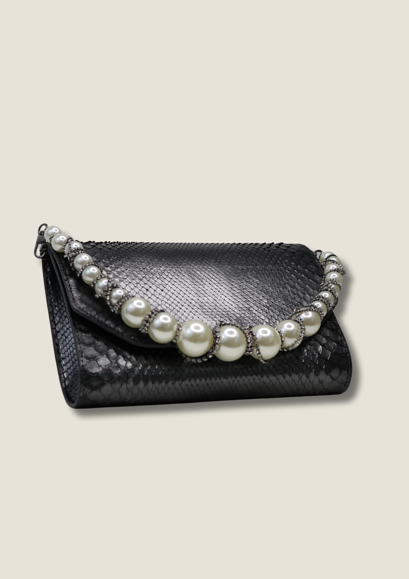 Clutch bag and natural python Clutch Malusha Shop.