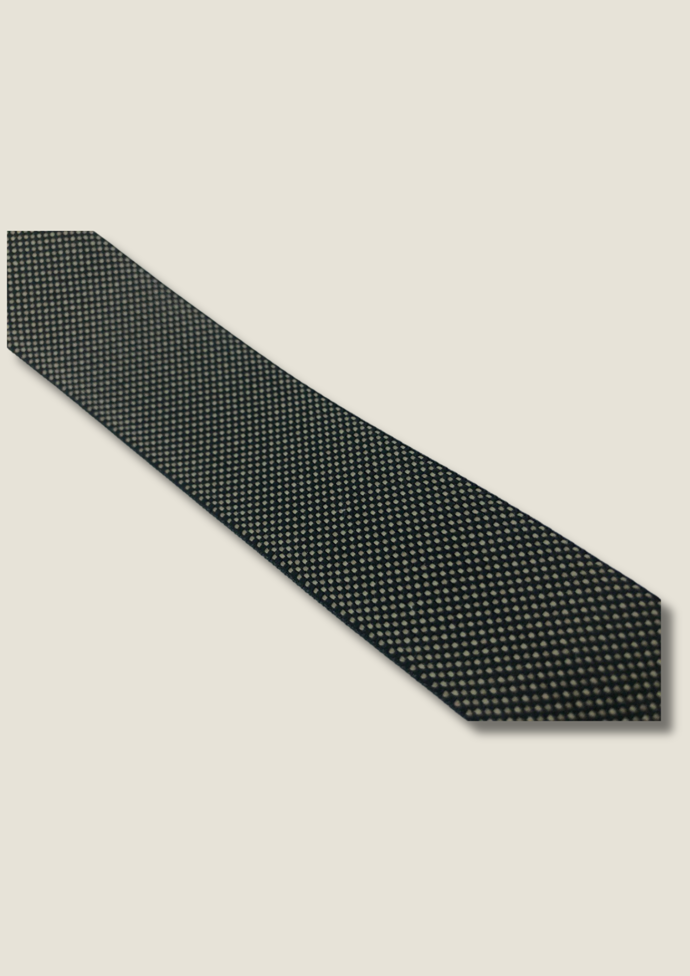 Double faced melange cotton ribbon Ribbon Malusha Shop.