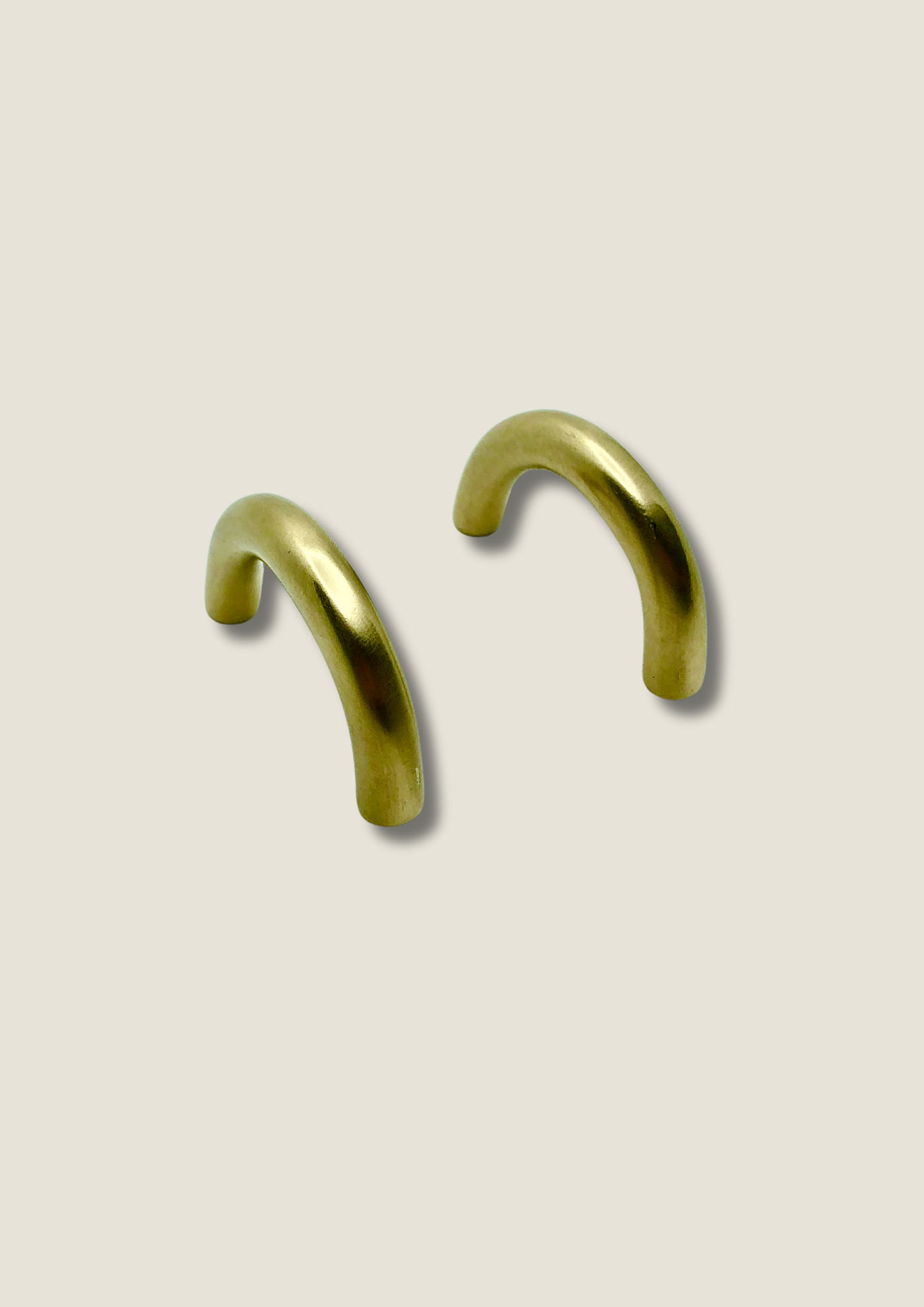 Arch bridge hanger connector, screwback, semi-circle (pair) Hanger connector Malusha Shop.