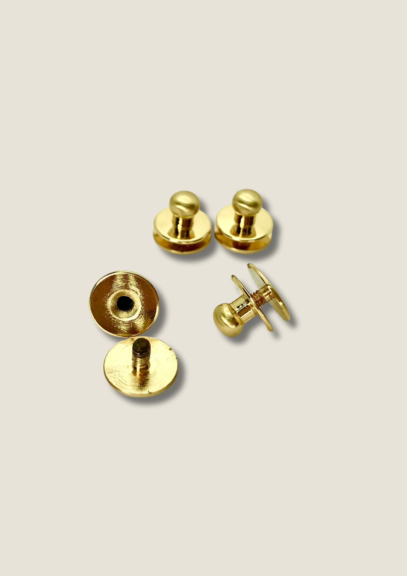 Screw in Sam Browne studs Screw Malusha Shop.