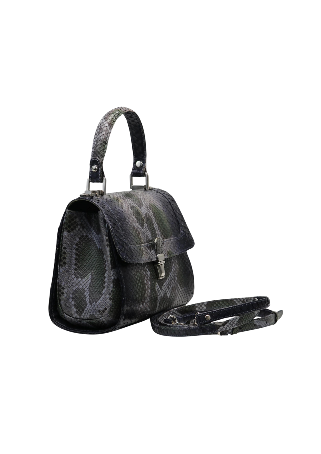 Natural python bag Luxury bag Malusha Shop.