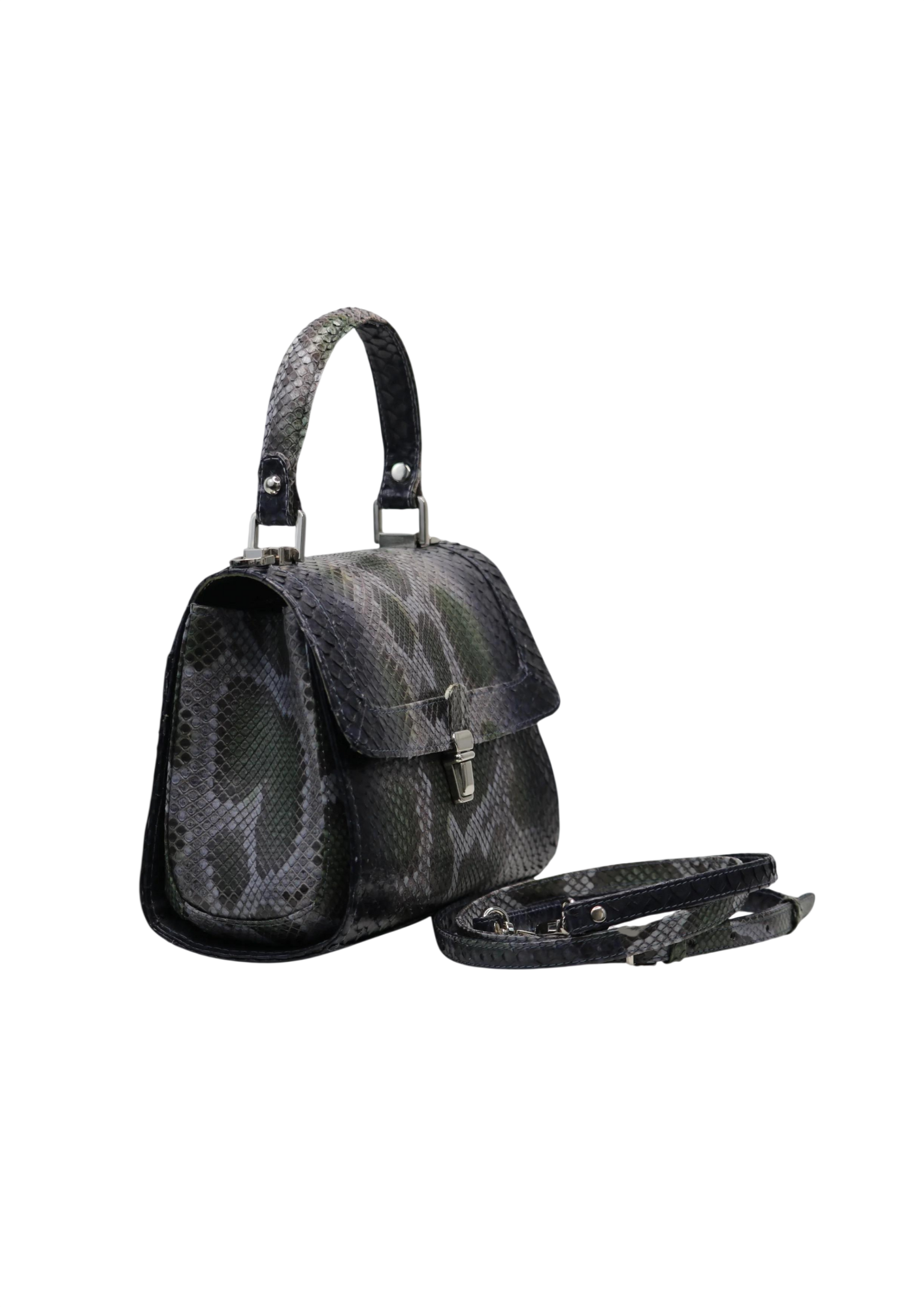 Natural python bag Luxury bag Malusha Shop.