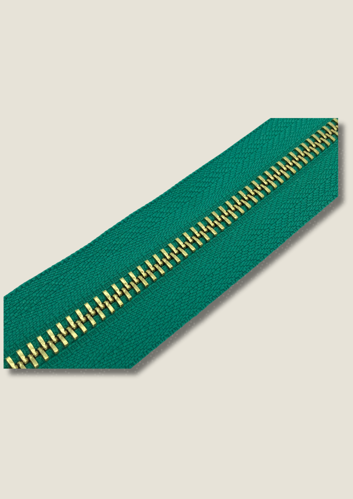 Green zip Zippers Malusha Shop.