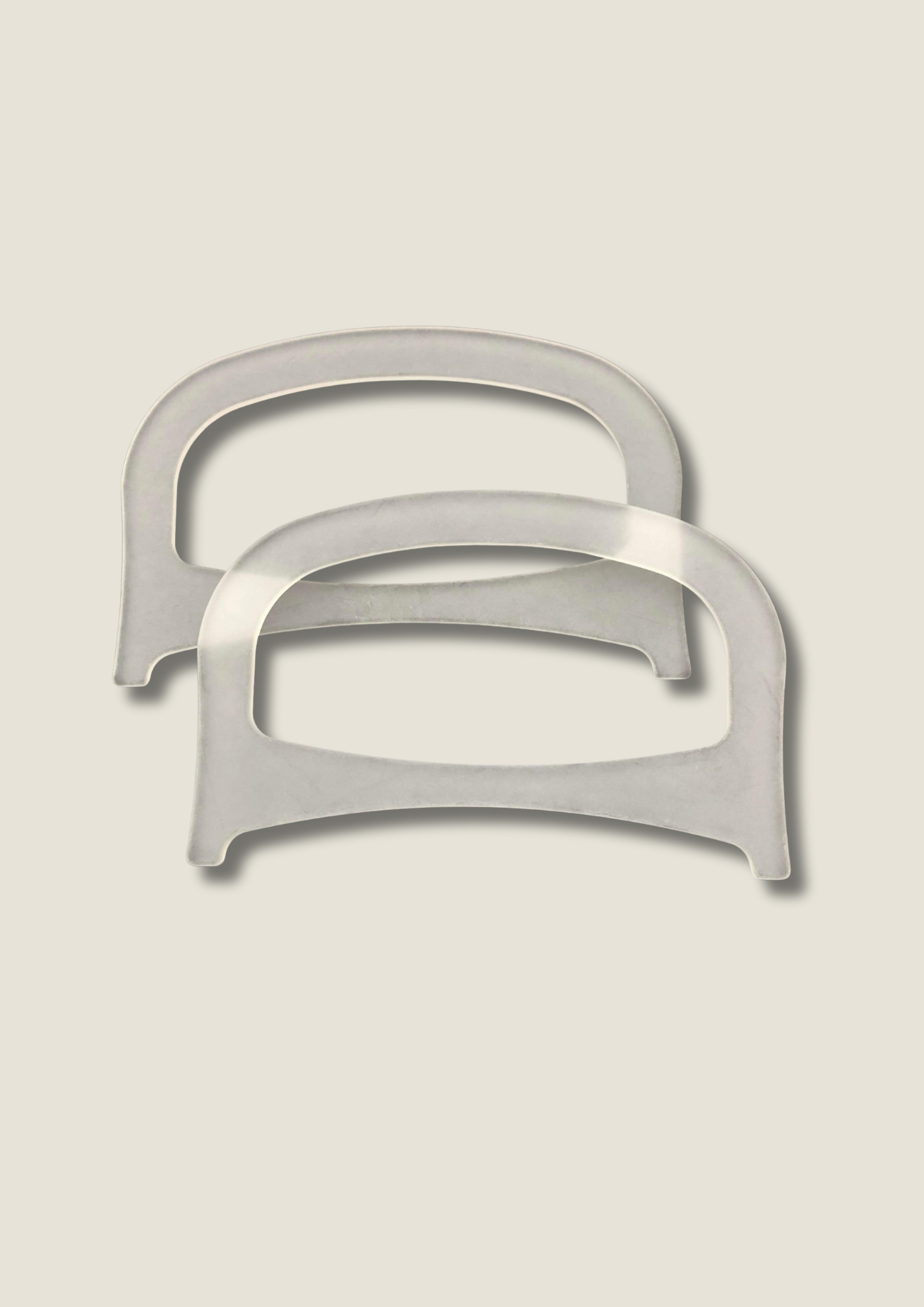 D-shaped bag handle for bag making craft Bag handle Malusha Shop.