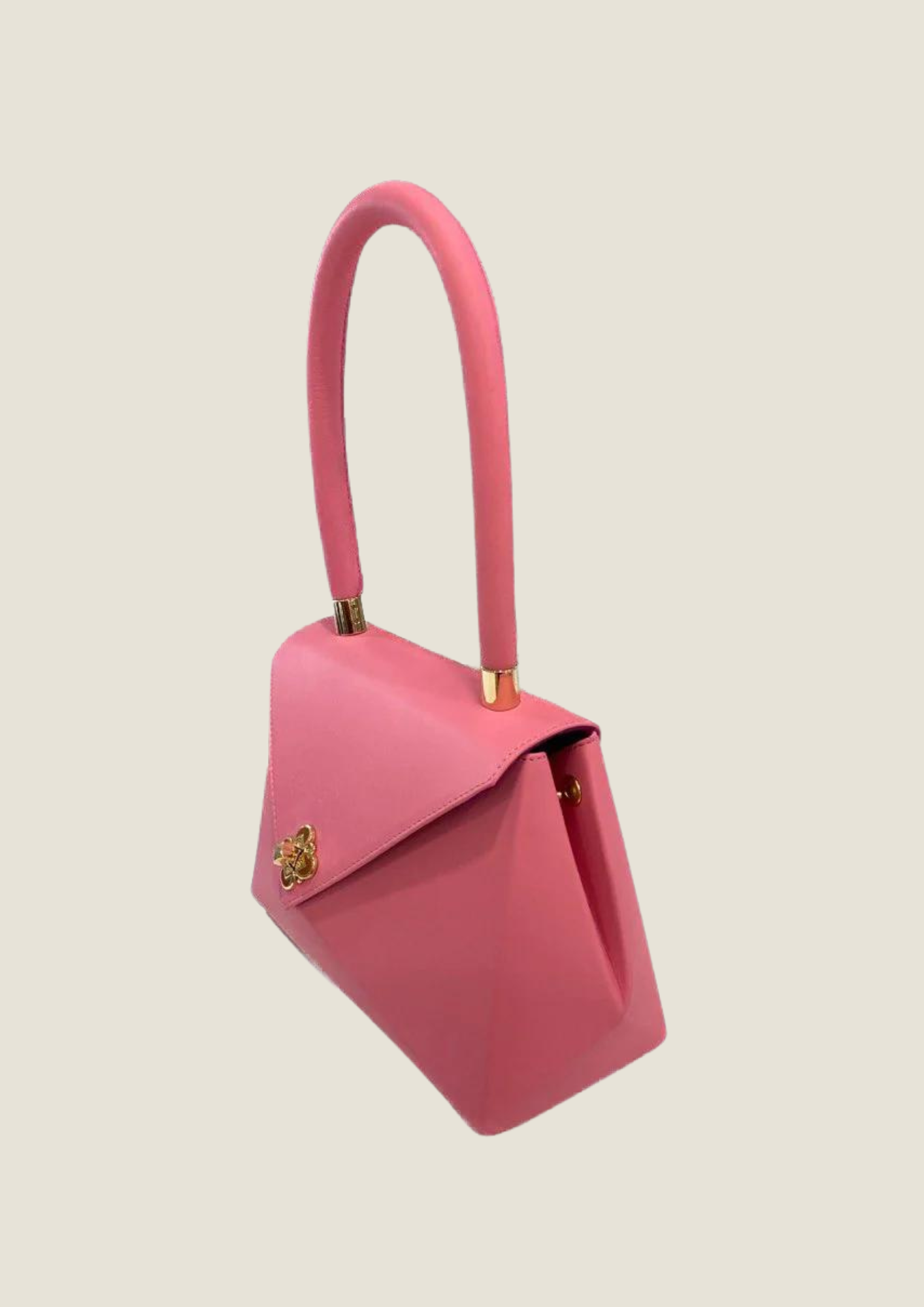 Geometric top handle bag Bag Malusha Shop.
