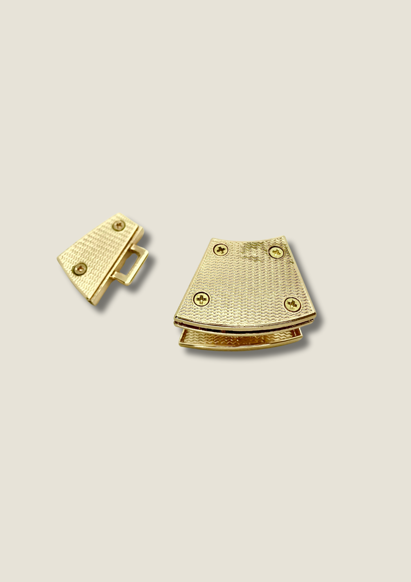 Mortise bag lock press closure Bag lock Malusha Shop.