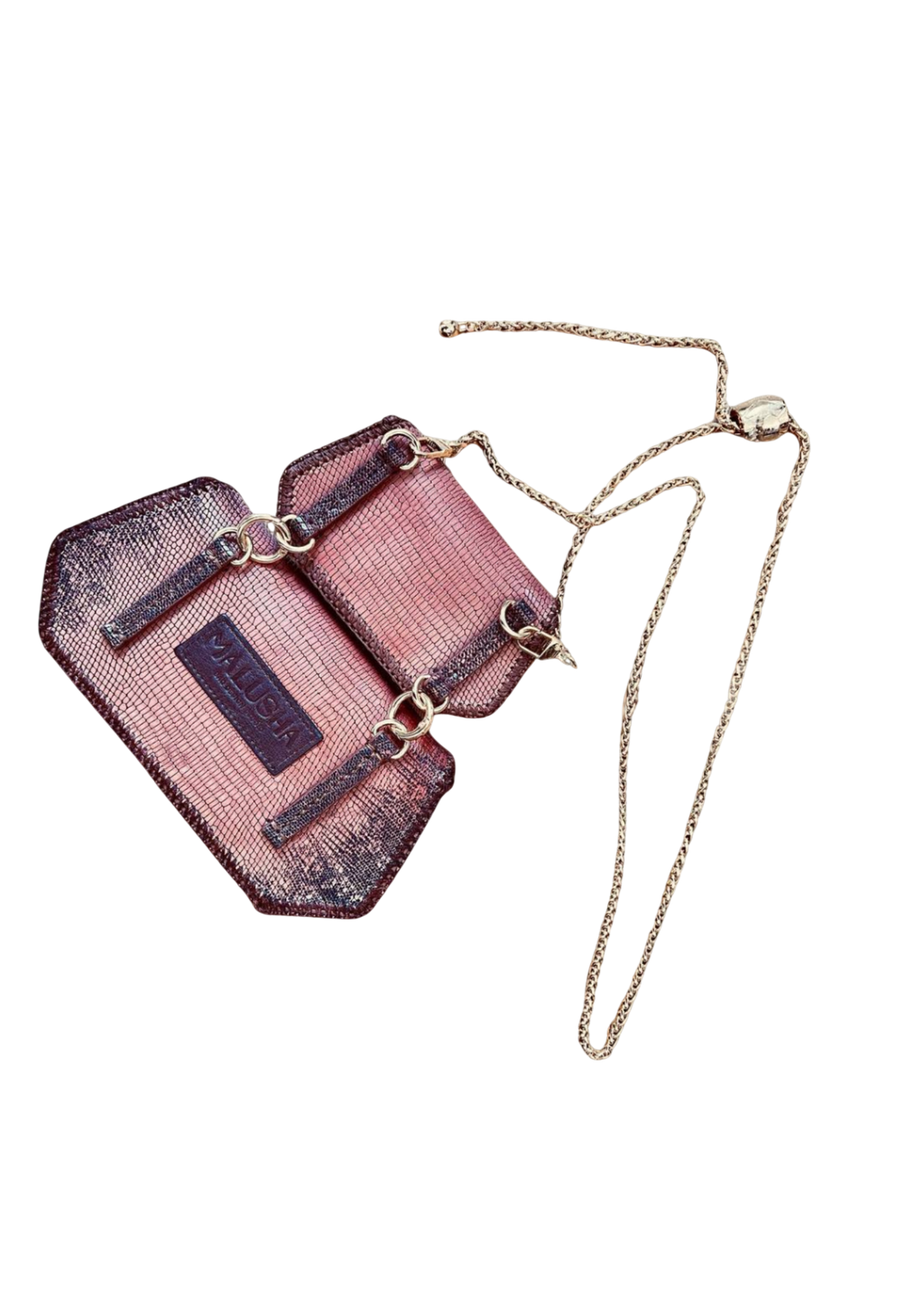 Luxe Gemini Bag Set - Premium Python Leather Collection