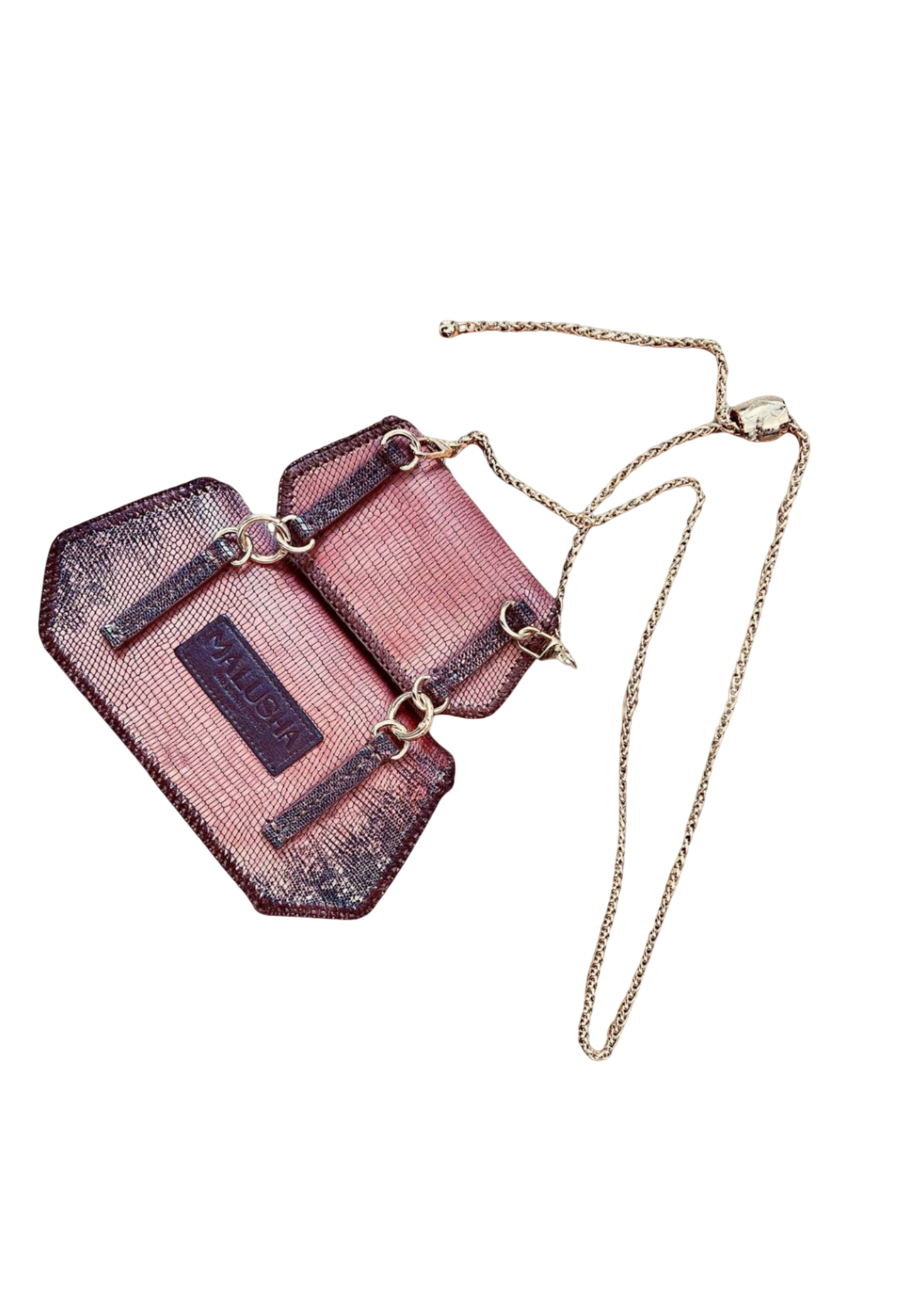 Luxe Gemini Bag Set - Premium Python Leather Collection