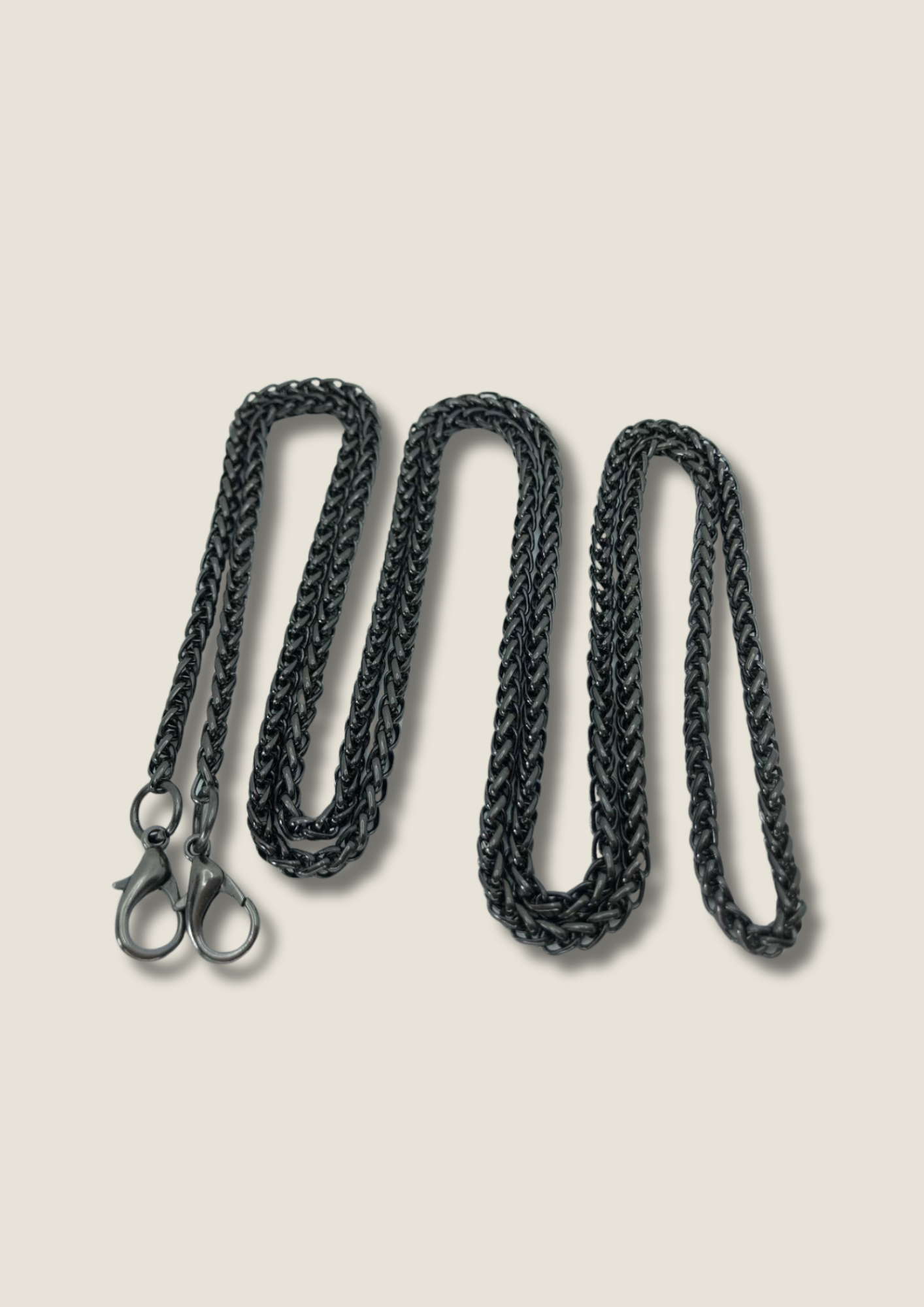 Polished wrap chain replacement with swivel hooks Chains Malusha Shop.
