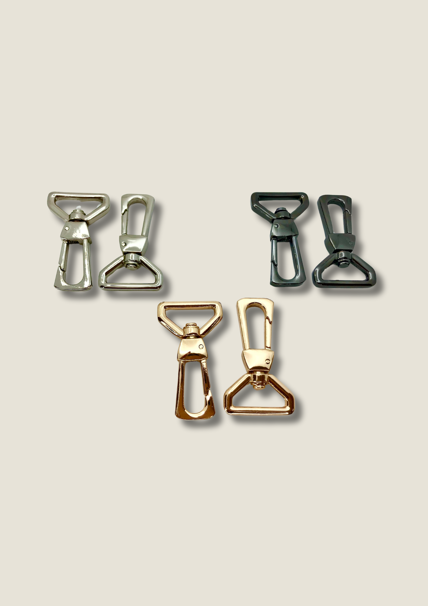 Swivel snap hook (pair) Snap hook Malusha Shop.
