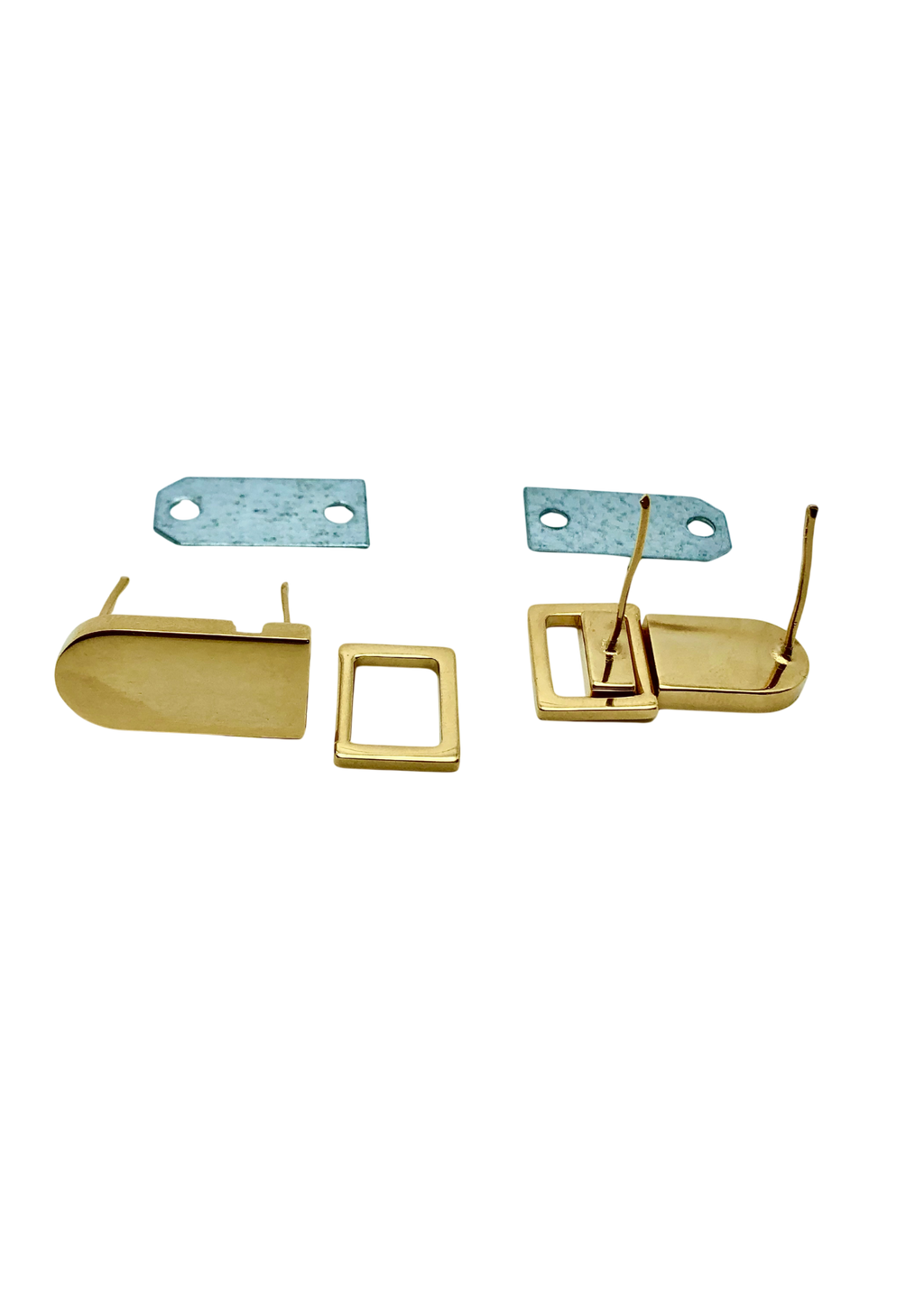 Top mount connector for bag strap (pair) Connector Malusha Shop.