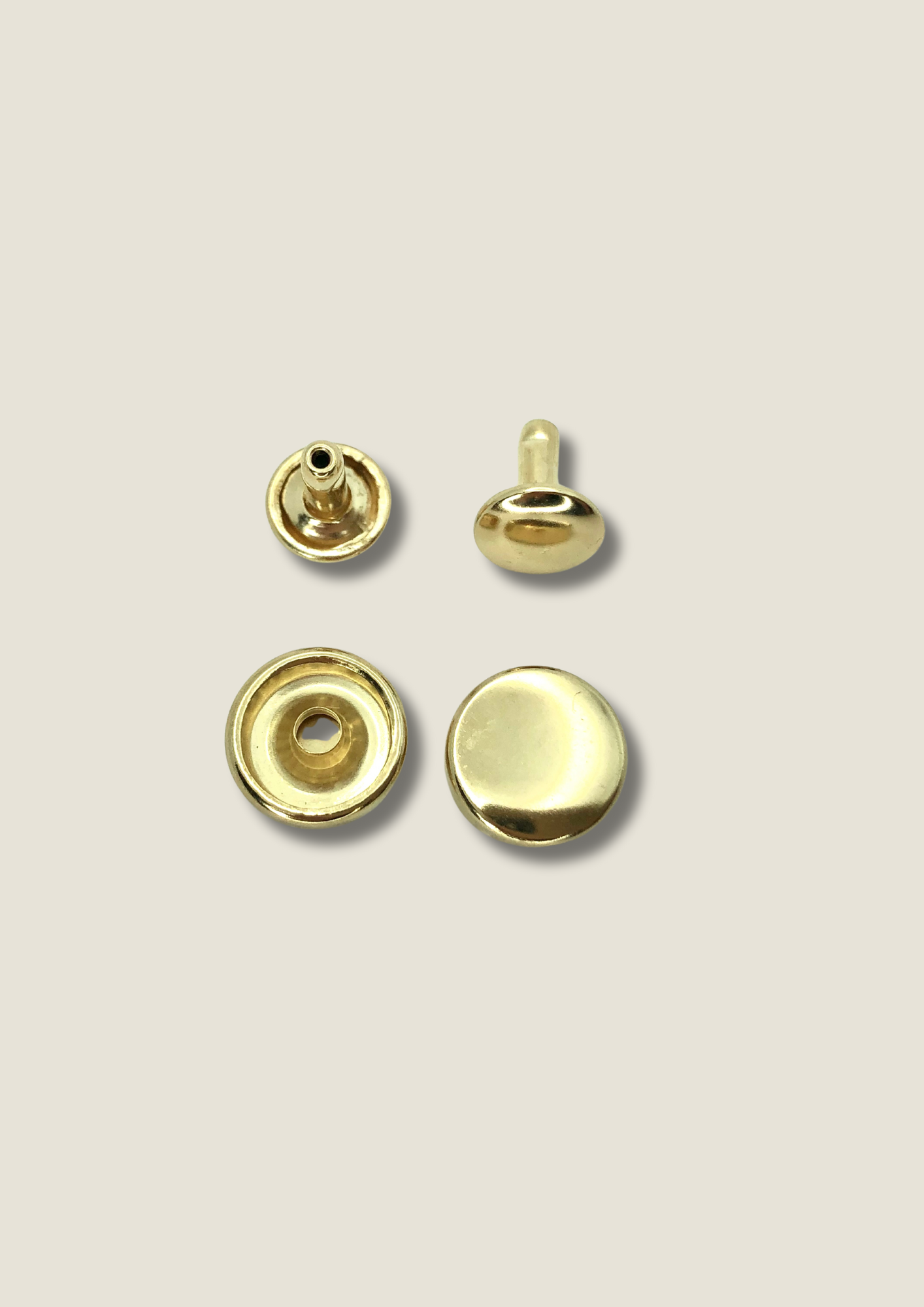 Tablet shaped double sided rivets Rivet Malusha Shop.