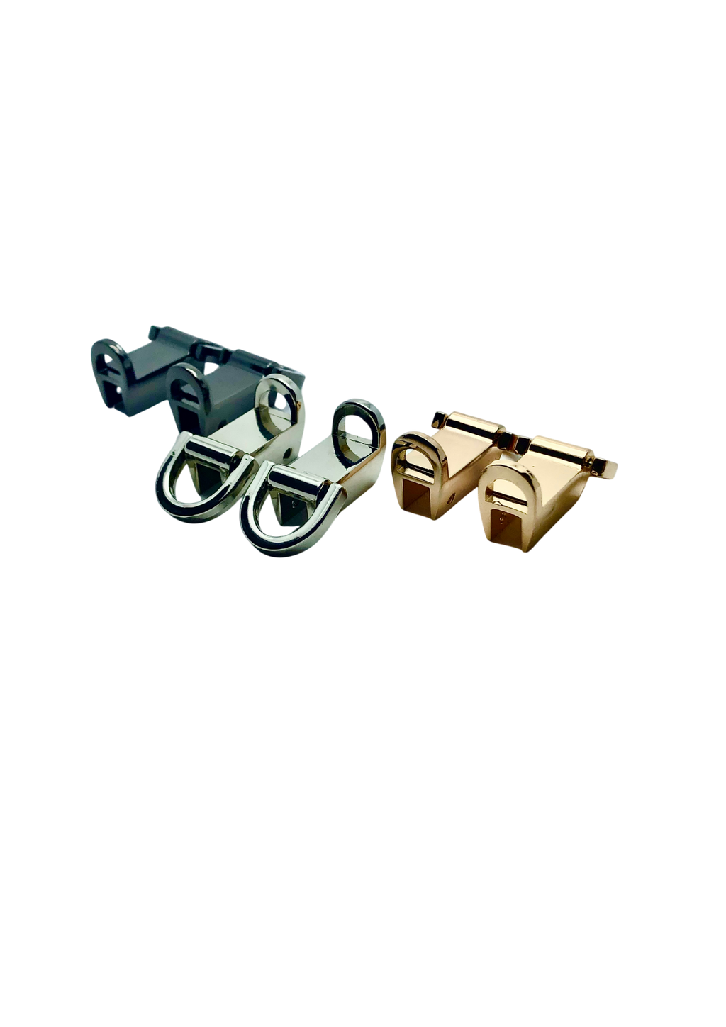 Top mount connector for bag strap with 2 D-rings (pair) Connector Malusha Shop.