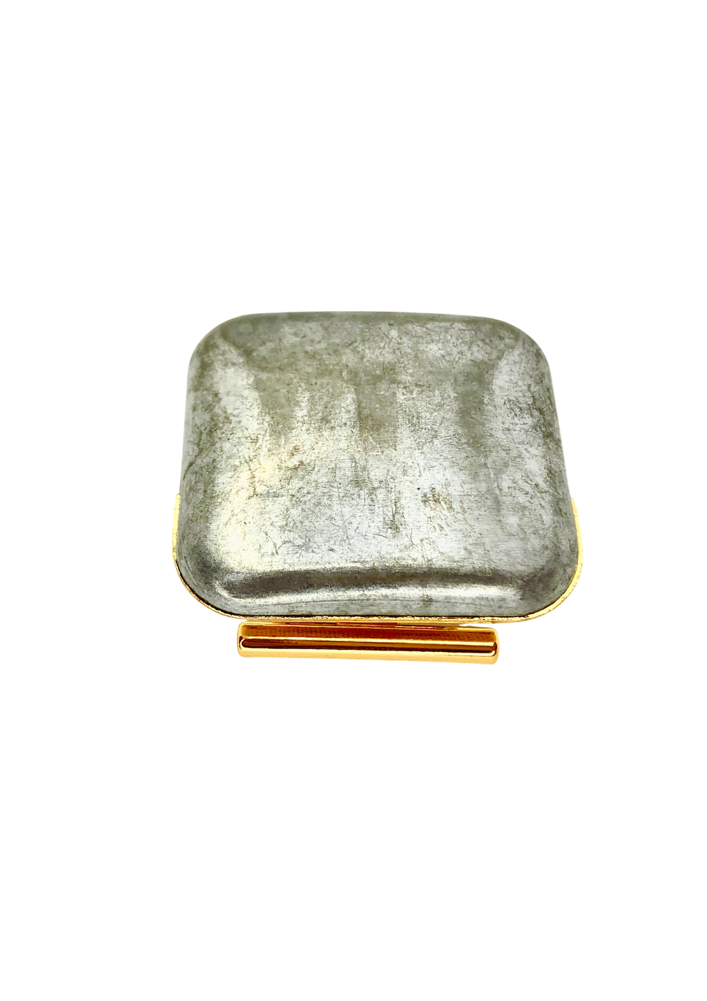 Push lock bag clasp with a pin and a panel to be wraped Push lock Malusha Shop.