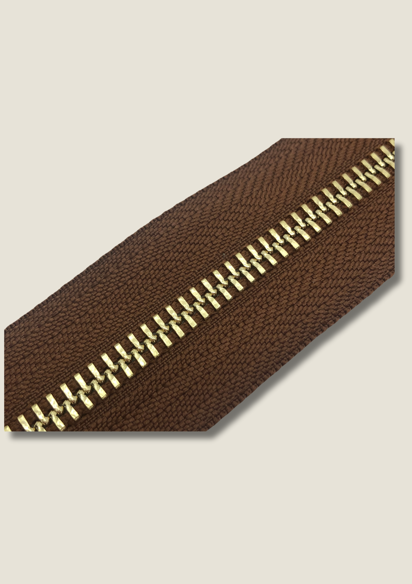 Camel zip Zippers Malusha Shop.