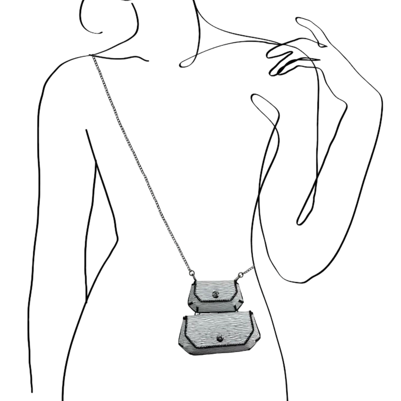 Gemini bag set Bag Malusha Shop.