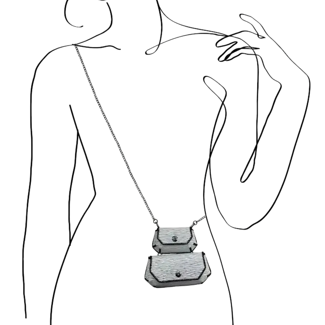 Dynamic Gemini Bag Set - Adaptive Python Leather System