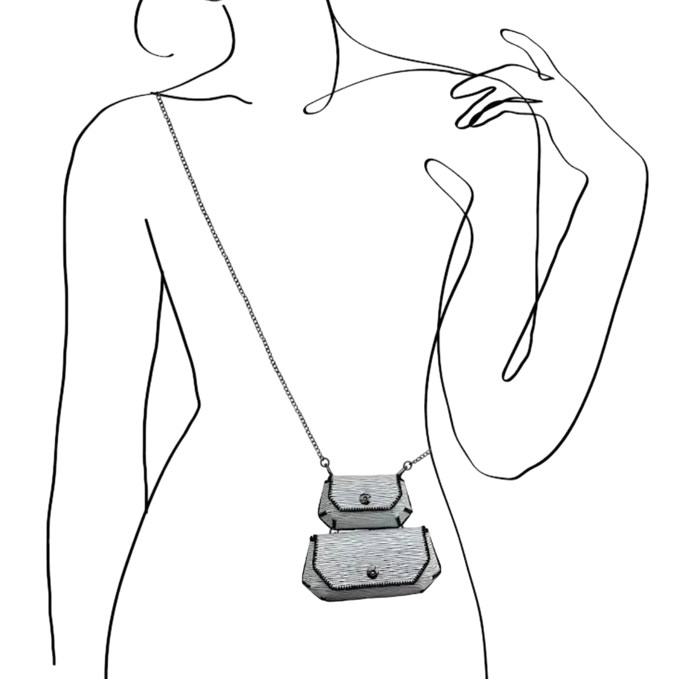 Gemini bag set Bag Malusha Shop.