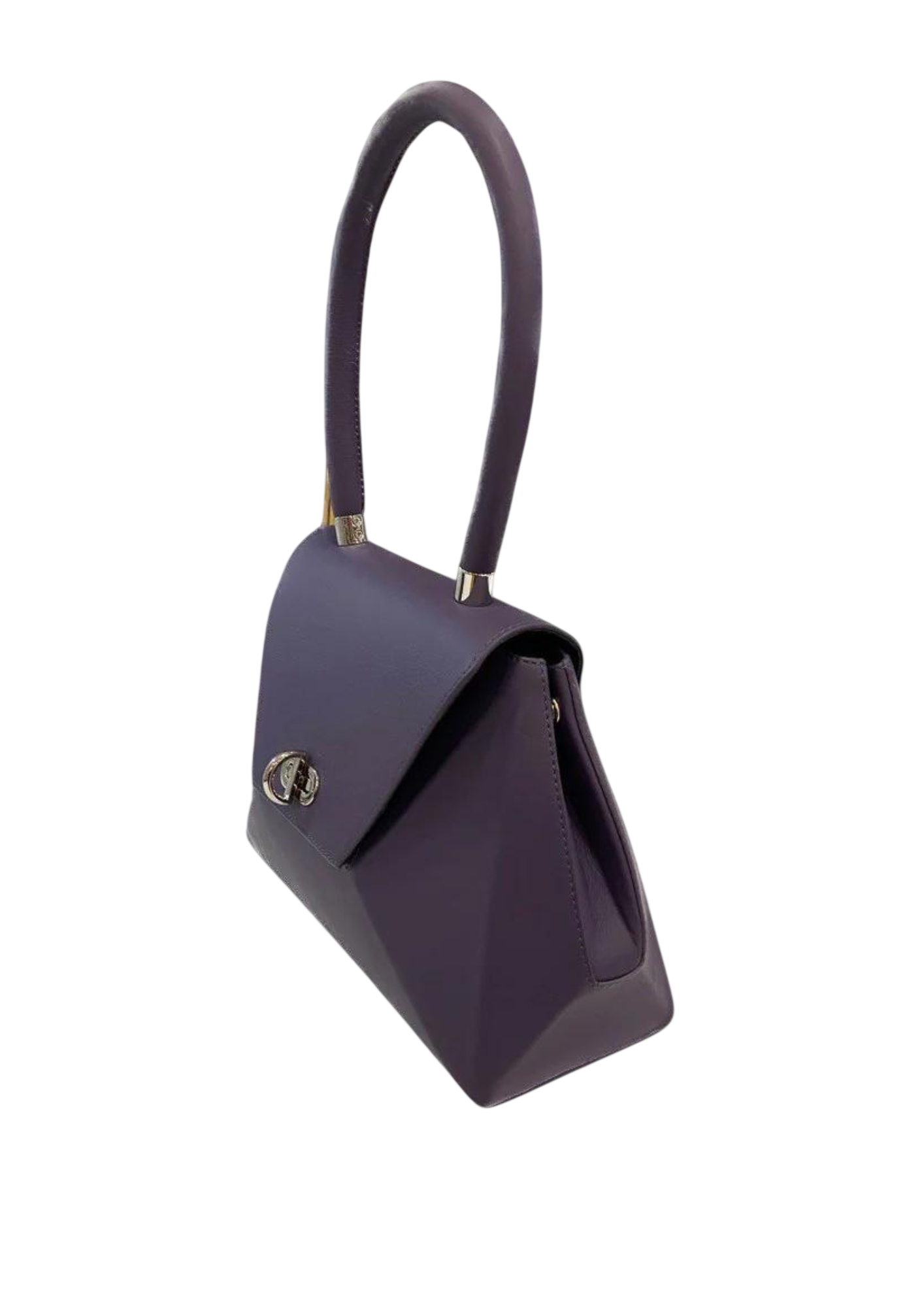 Geometric top handle bag Bag Malusha Shop.