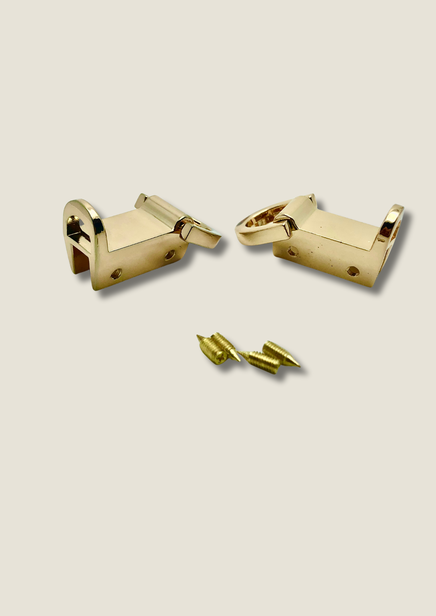 Top mount connector for bag strap with 2 D-rings (pair) Connector Malusha Shop.