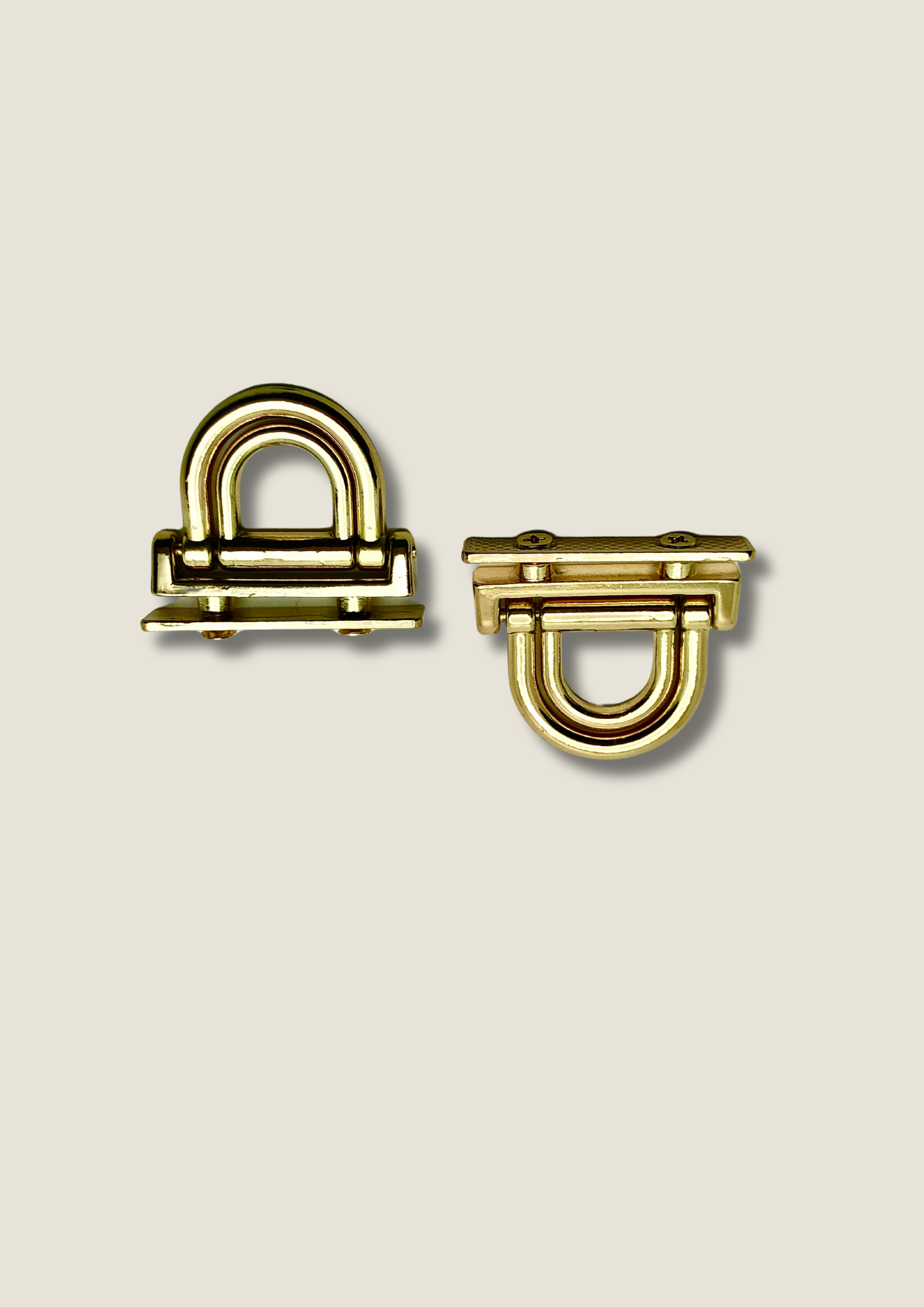 Top mount bag strap connector with double D-ring (pair) Bag strap Malusha Shop.
